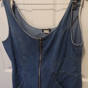 Denim  tank dress
